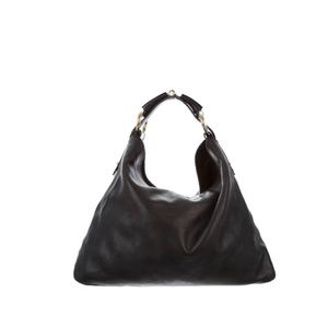 Gucci leather hobo tote